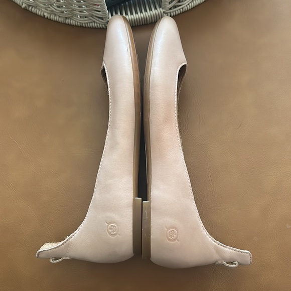 Born Light Pink Leather Kharen Ballet Flats Size 6 1/2 - Picture 6 of 14